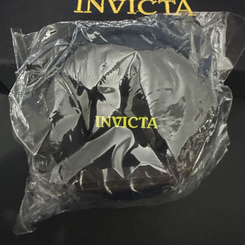 Invicta Watch Travel Case Hard Shell Zipper NEW Sealed